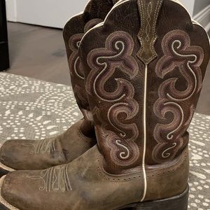 Ariat Quickdraw Boots Size 9B